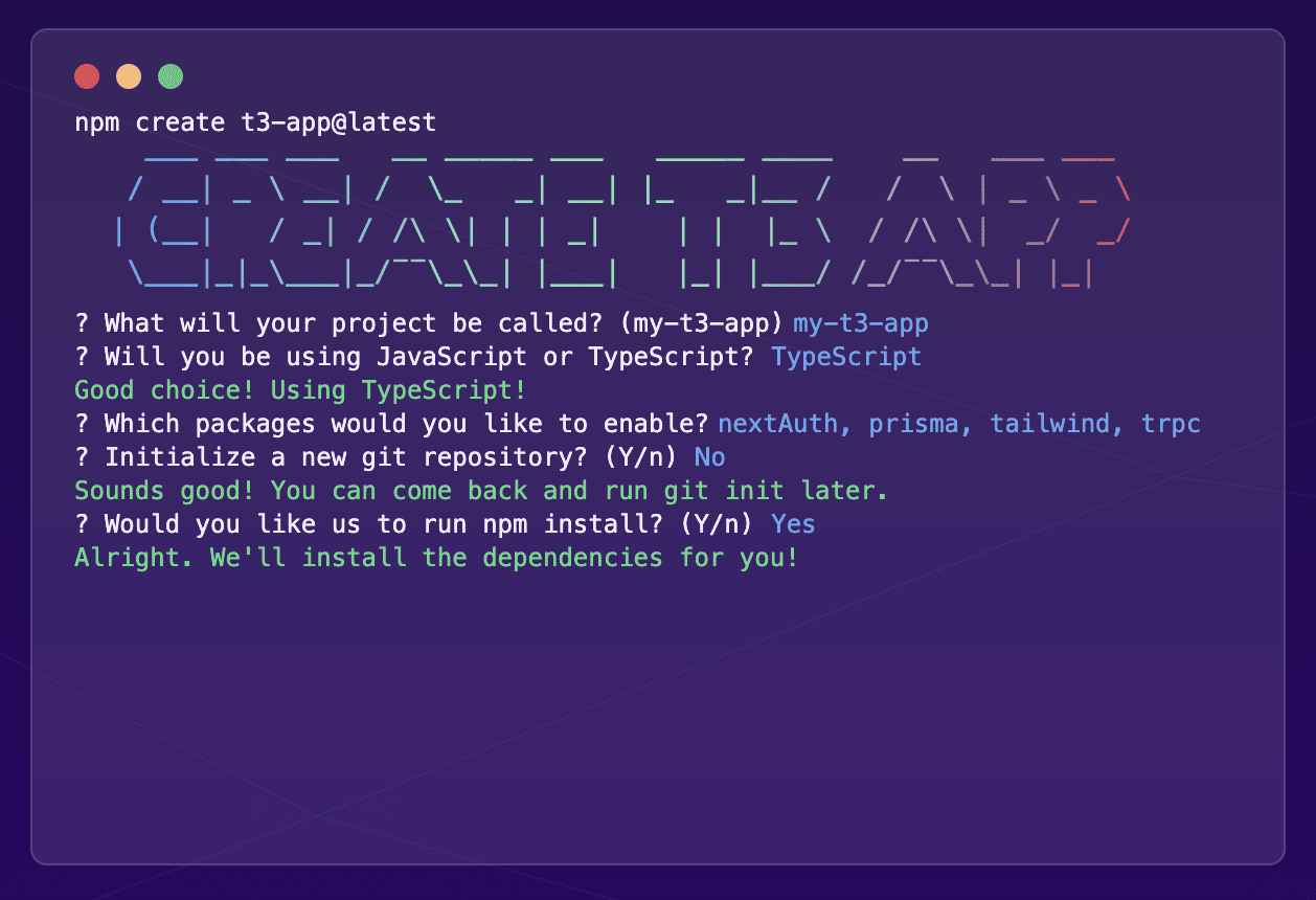 create-t3-app
