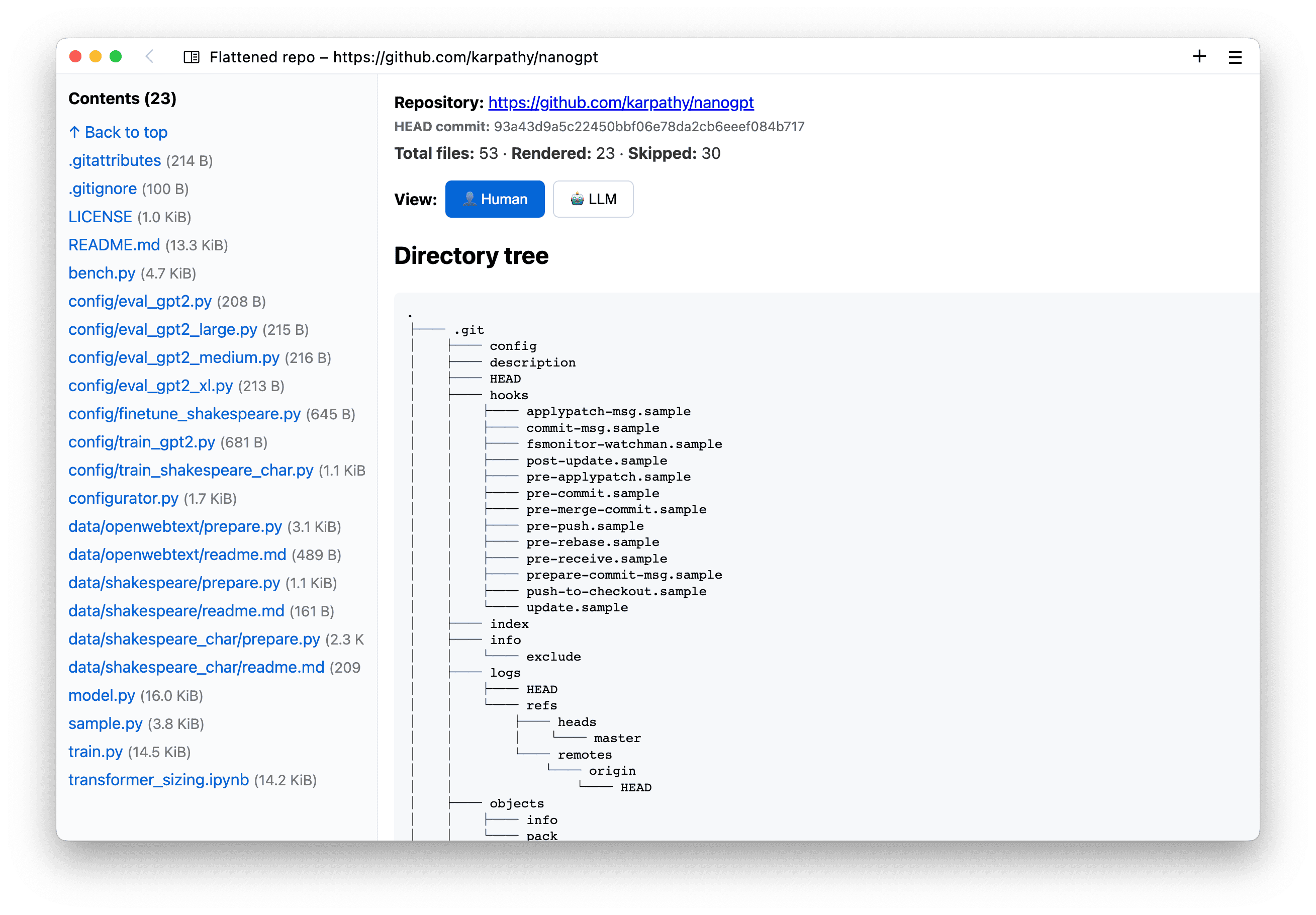 rendergit
