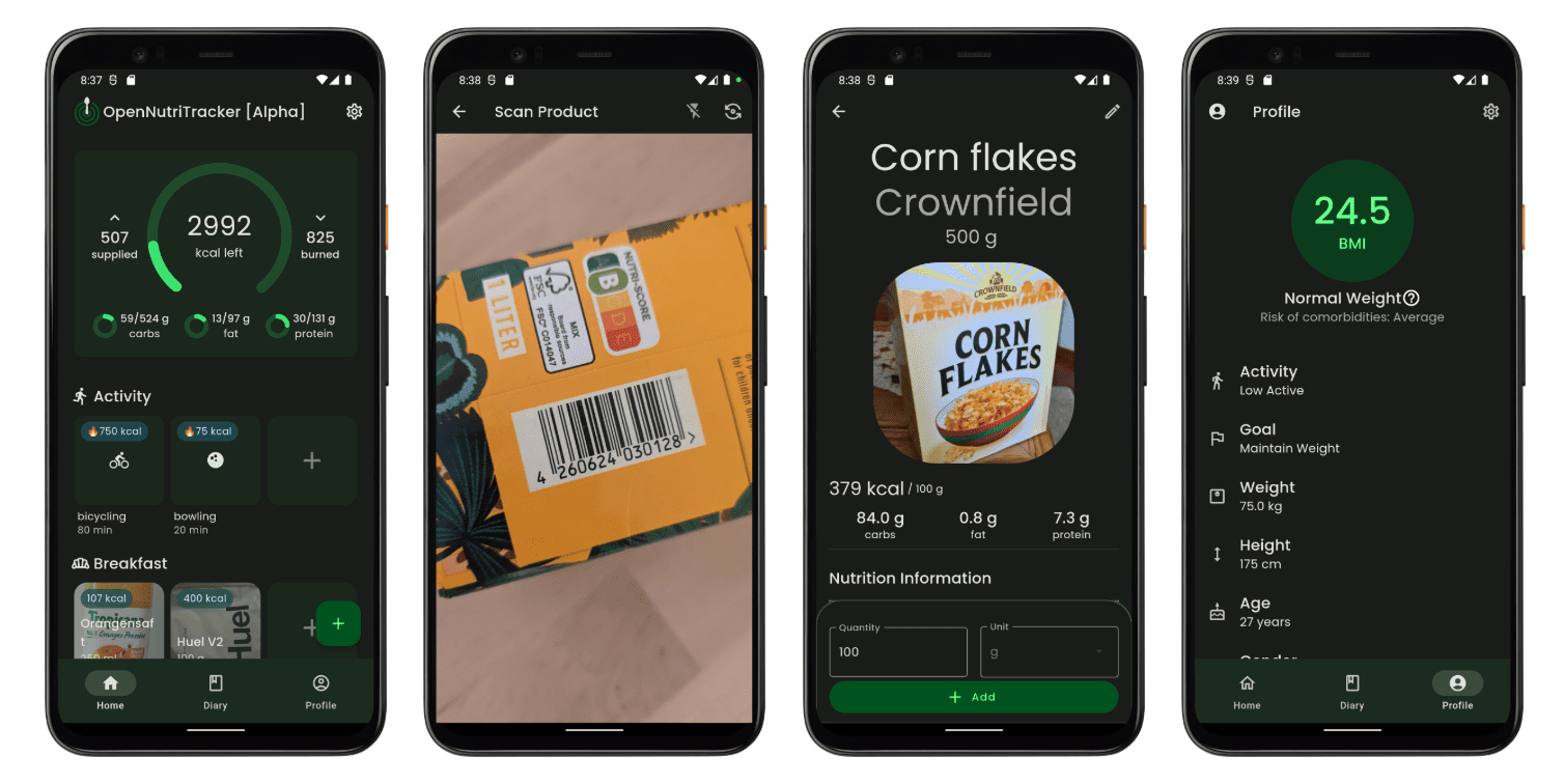 OpenNutriTracker