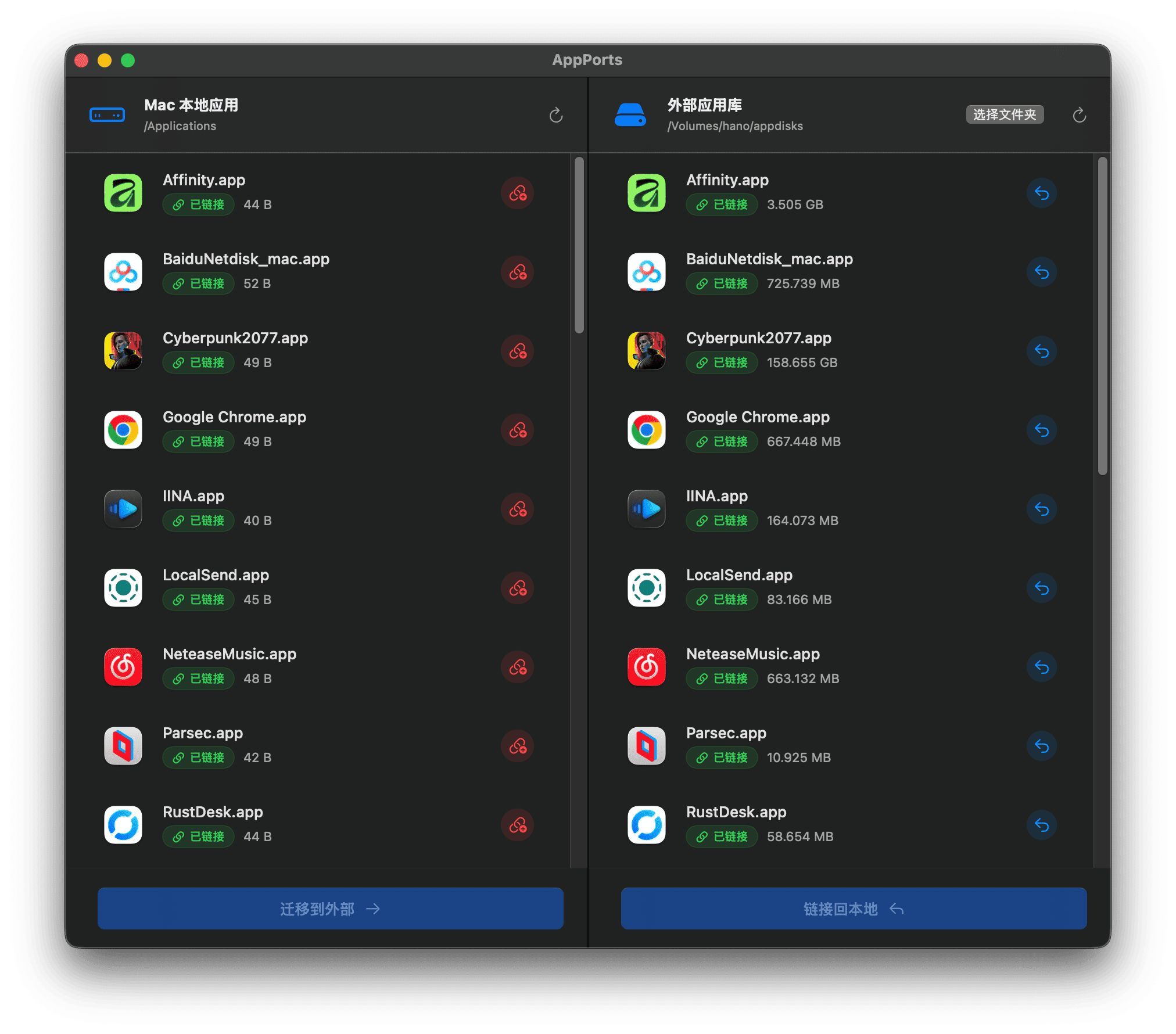AppPorts