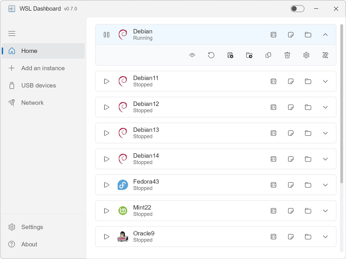 wsl-dashboard