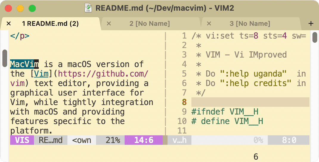 macvim