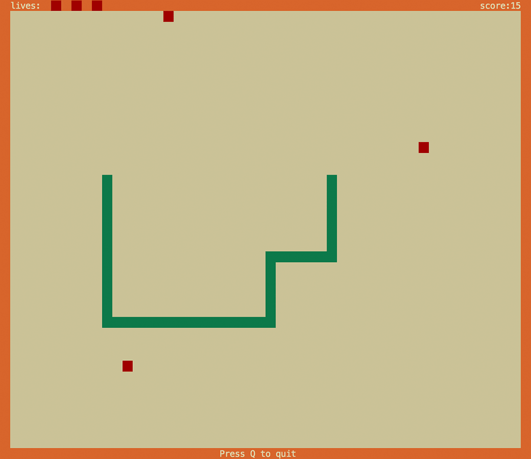 python-console-snake