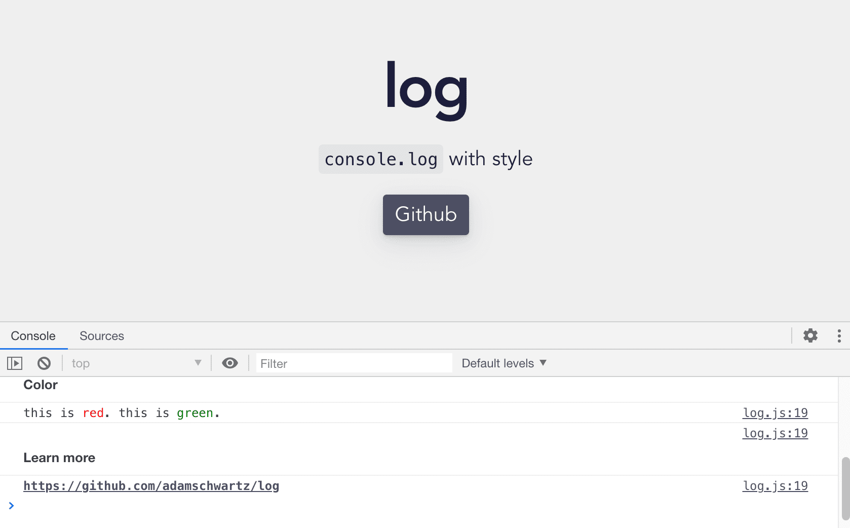 log