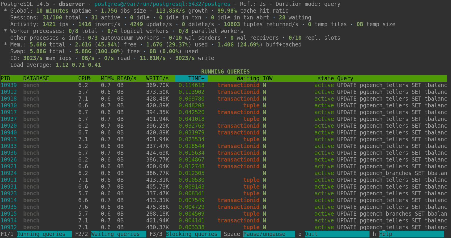 pg_activity