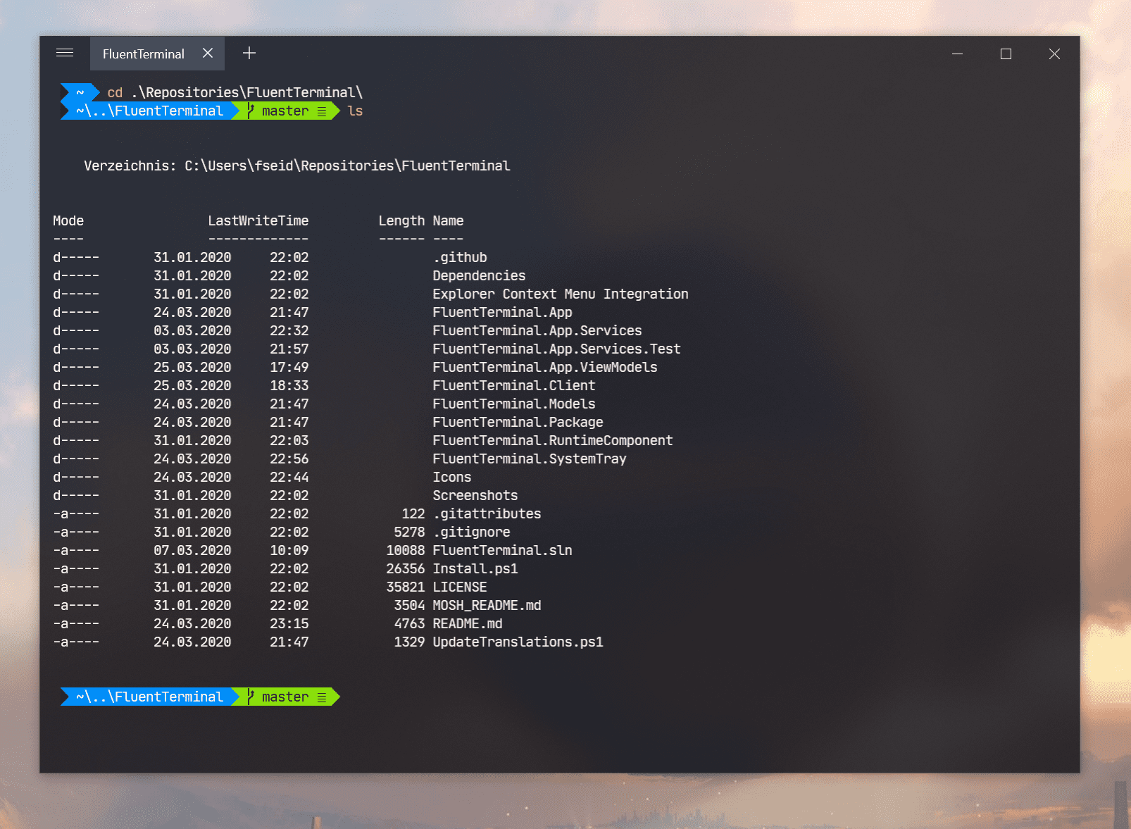 FluentTerminal